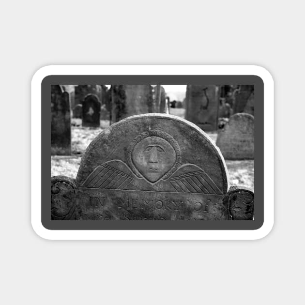 Gravestone Magnet by Rob Johnson Photography