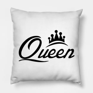 simple queen shirt design Pillow