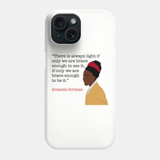 Amanda Gorman Phone Case