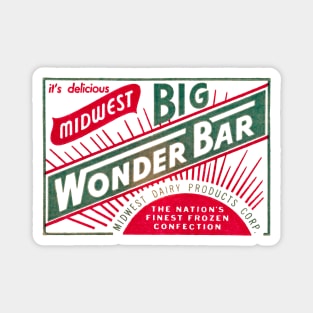 1950s Wonder Bar Ice Cream Magnet