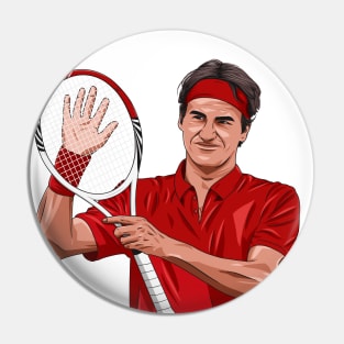 Roger Federer Pin
