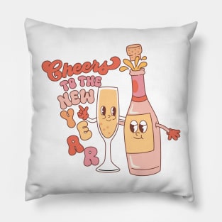 Cheers to a New Year Pillow