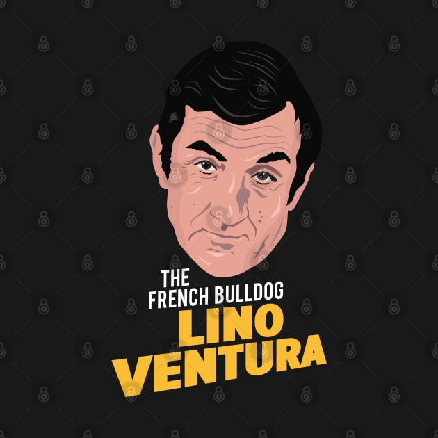 Lino Ventura: the French Bulldog by Boogosh