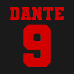 Dante's Jersey Number 9 T-Shirt