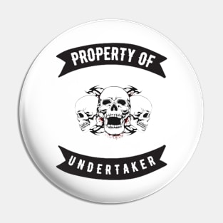 Undertaker Property Patch Pin