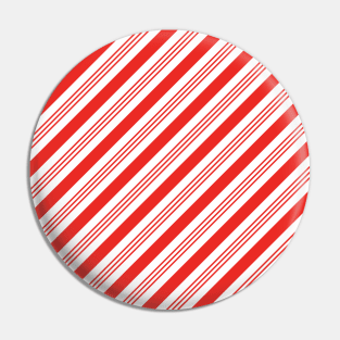 Candy Cane Stripe Pin