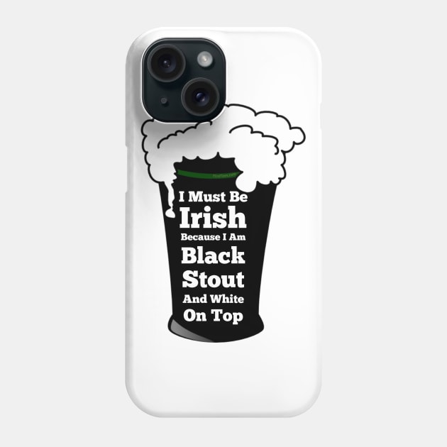 St Patrick The Black Irish Phone Case by FirstTees