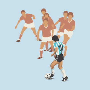 Maradona vintage illustration T-Shirt