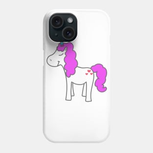 colourful unicorn Phone Case