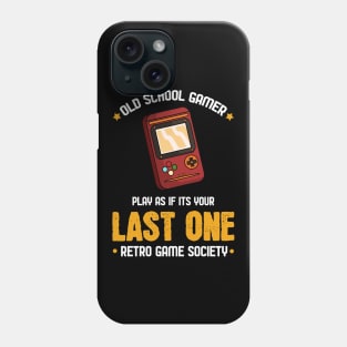 Retro Gaming Society - For Gamers Phone Case