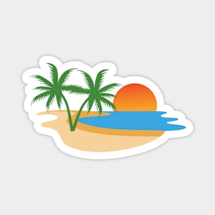 Holiday Summer Magnet