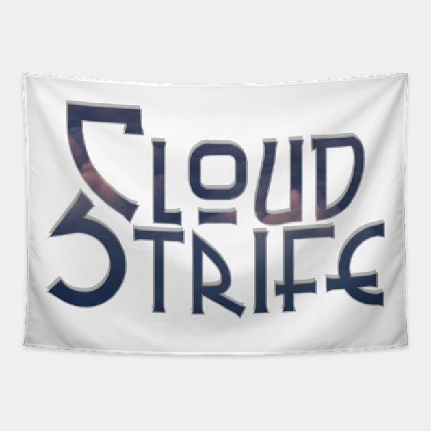 Cloud Strife Tapestry by afternoontees