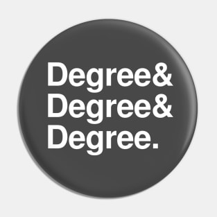 Three Degrees Pin