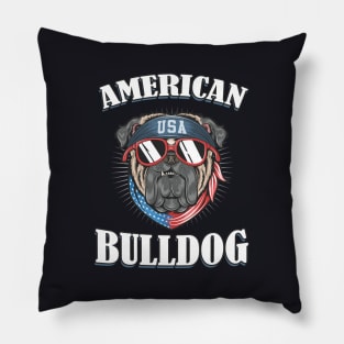 American Bulldog Dog Owner Gifts Pillow