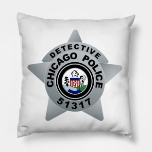 CHICAGO P.D. BADGE - 51317 - DETECTIVE - ERIN LINDSAY - SOPHIA BUSH Pillow