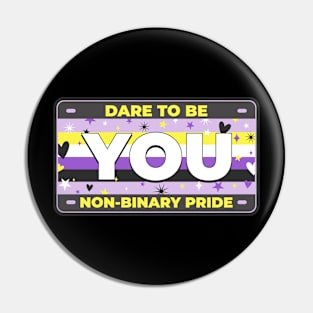 Dare to be you! Pin