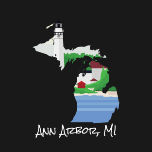 Ann Arbor Michigan T-Shirt