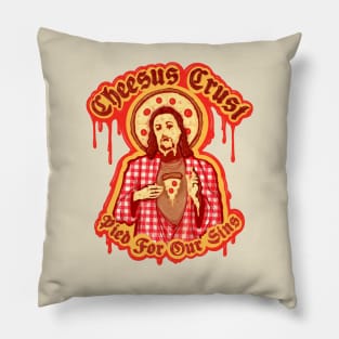 Cheesus Crust Pillow