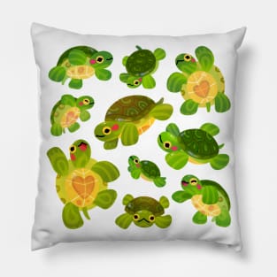 Red-eared slider Pillow