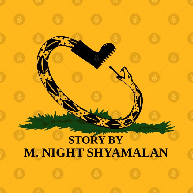 Horror Movie Gadsden Flag Parody by SunGraphicsLab