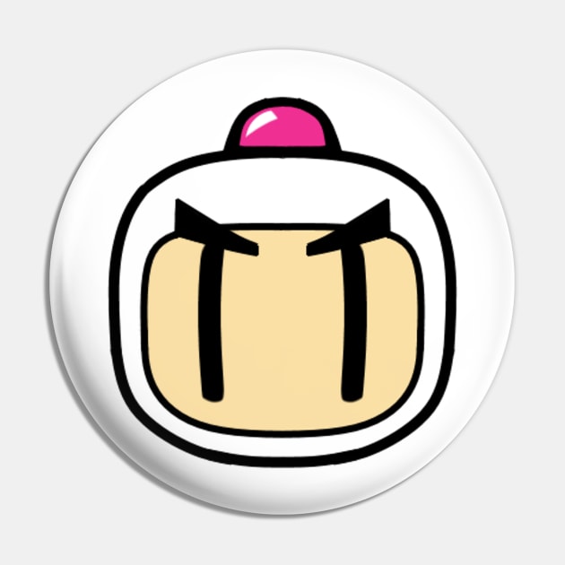 Bomberman Multi-Colored Icon Pin by Reds94