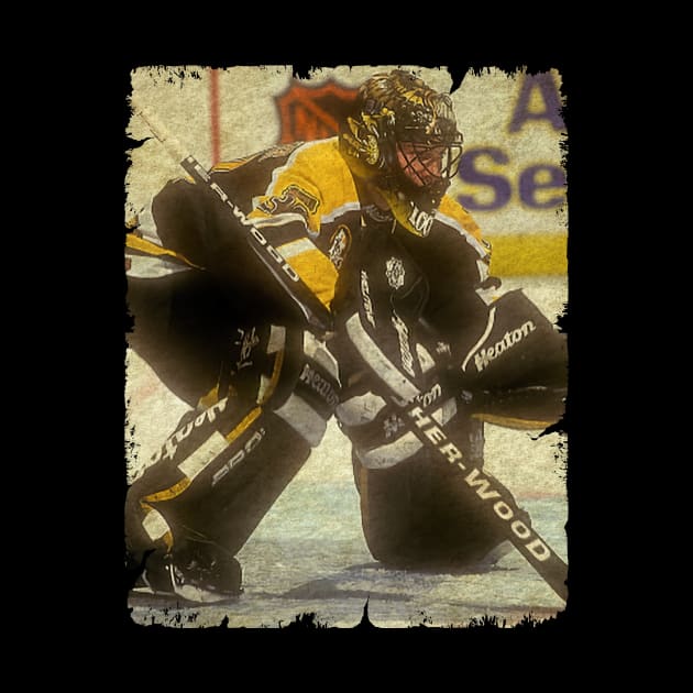 Blaine Lacher, 1994 in Boston Bruins (2.80 GAA) by Momogi Project