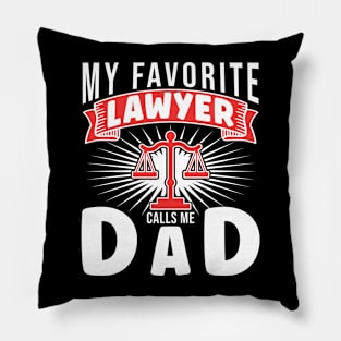 Lawyer Dad Pillow