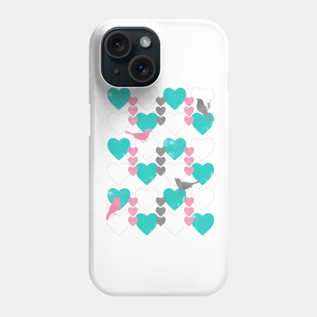 Love's Birds Phone Case by LimeGreenPalace