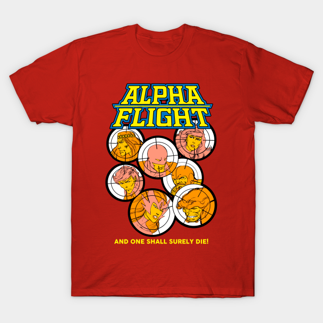 Alpha Flight Team - Alpha Flight - T-Shirt