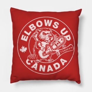 Elbows Up Pillow