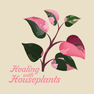 Pink Princess Philodendron | Healing with Houseplants T-Shirt