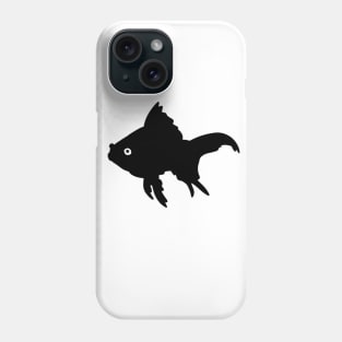 Goldfish Black White 2 Phone Case