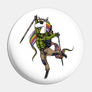 Unicorn Hiking Pin