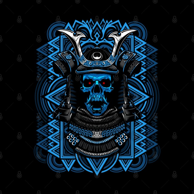 Samurai Skull by albertocubatas