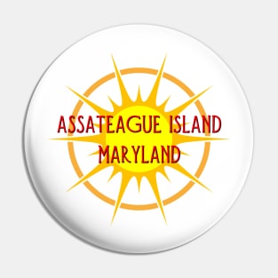 Life's a Beach: Assateague Island, Maryland Pin