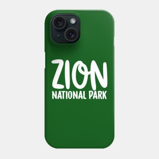 Zion National Park Phone Case