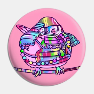 Bubble Gum Samurai Chonk Pin