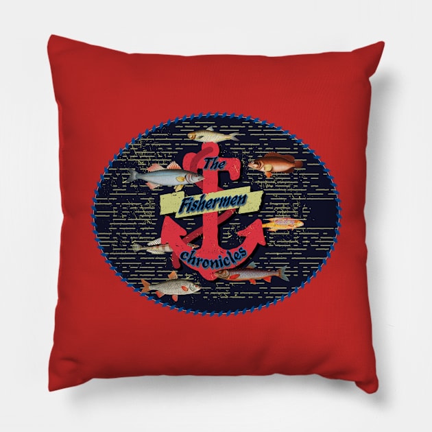 The Fishermen Chronicles Pillow by Persius Vagg