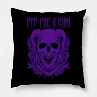 FIT FOR A KING BAND Pillow