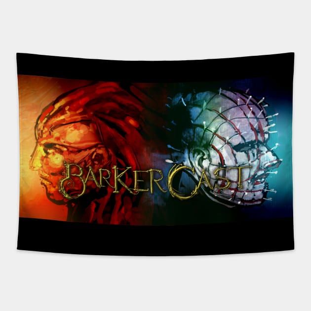 BarkerCast Banner (Peloquin, Pinhead) Tapestry by BarkerCast