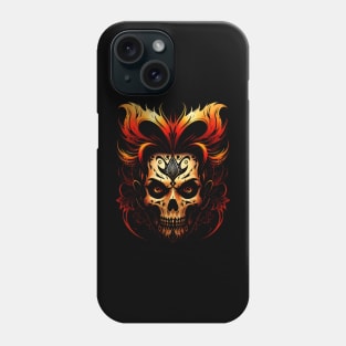 Skull fire Phone Case