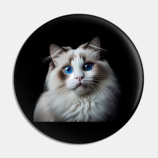 Ragdoll Cat - A Sweet Gift Idea For All Cat Lovers And Cat Moms Pin