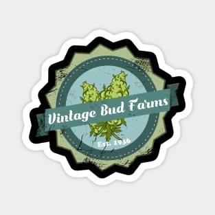 Vintage Bud Farms Magnet