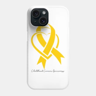 childhood cancer awareness Phone Case