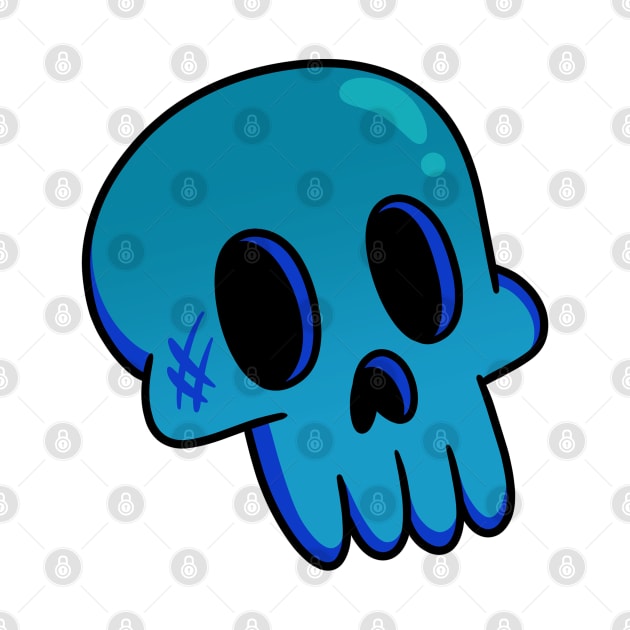 Blue Skull by Get A Klu Comics