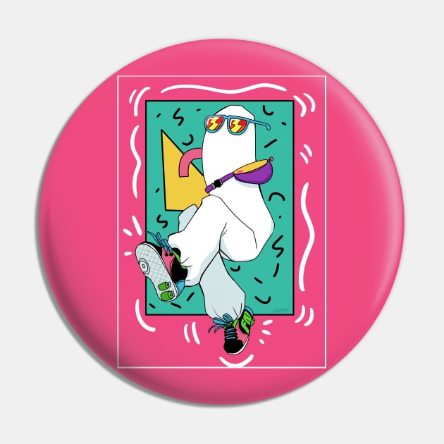 Fresno Nightcrawler Pin by Leahjoystudio