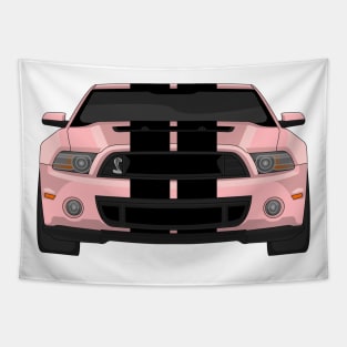 MUSTANG SHELBY GT500 PINK Tapestry