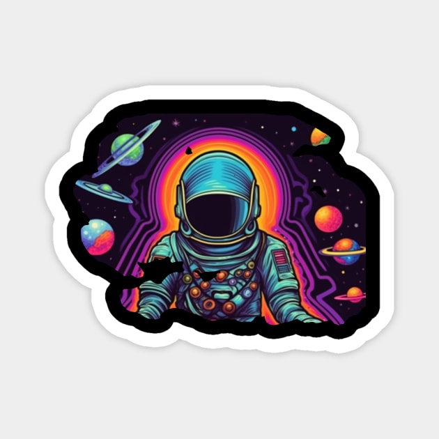 space man Magnet by Pixy Official