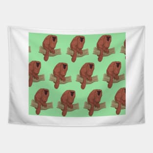 Amazing Red Howler Monkey Tapestry