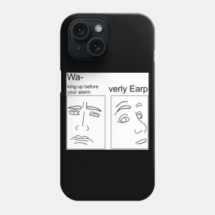 Waking Earp - White Phone Case